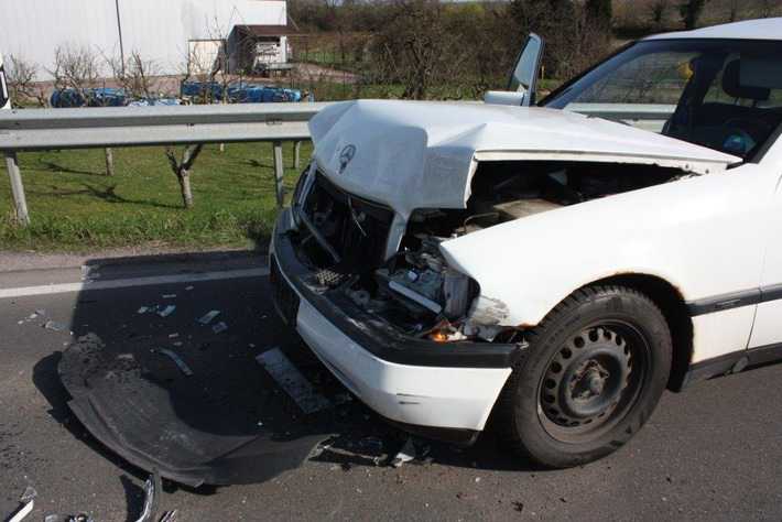 Nach dem Unfall fahrunfähiger Unfallverursacher