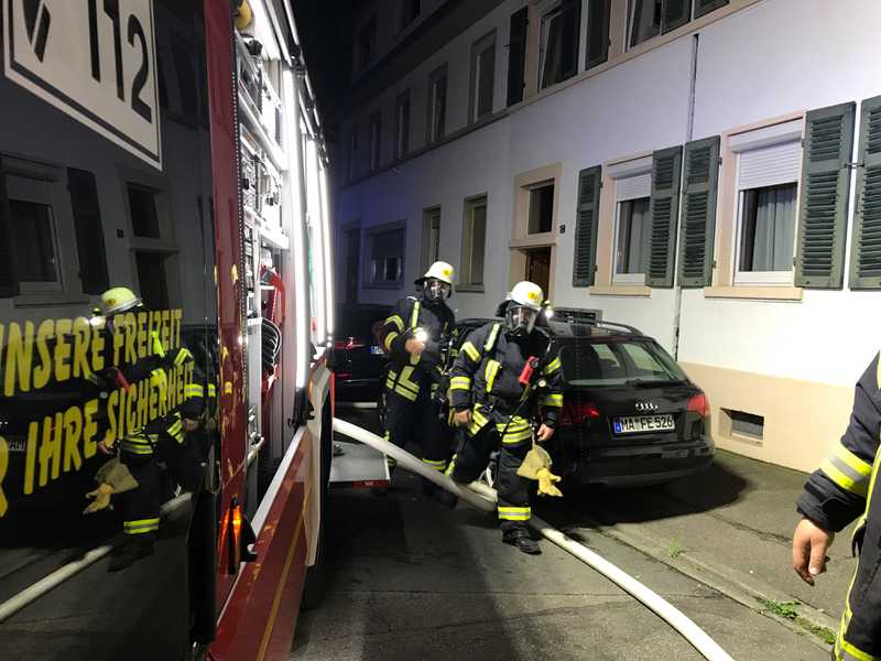 Zimmerbrand in der Karlstrasse