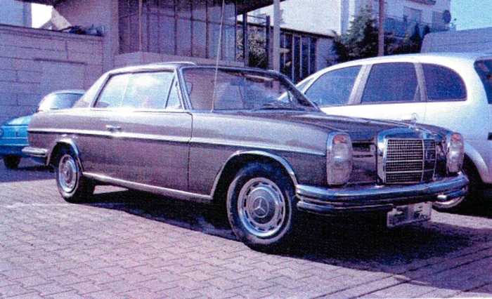 Seitenansicht - Mercedes Benz, 250C Coupé