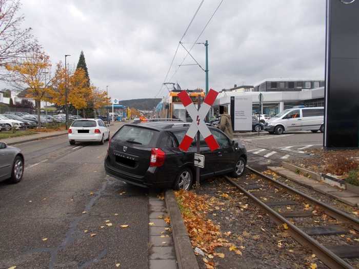 Unfall mit Straßenbahn