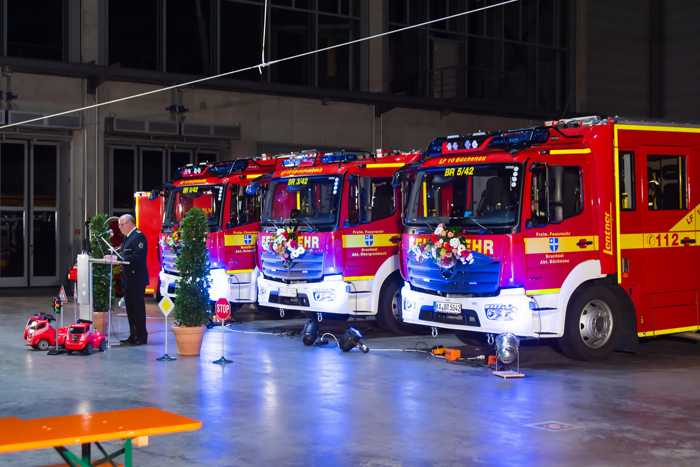 Jahresfeier der Feuerwehr in Bruchsal