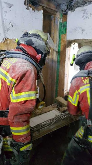 Ein langwieriger Einsatz für die Feuerwehr in Weingarten