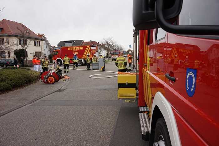 Einsatz in Brühl wegen Saunabrand