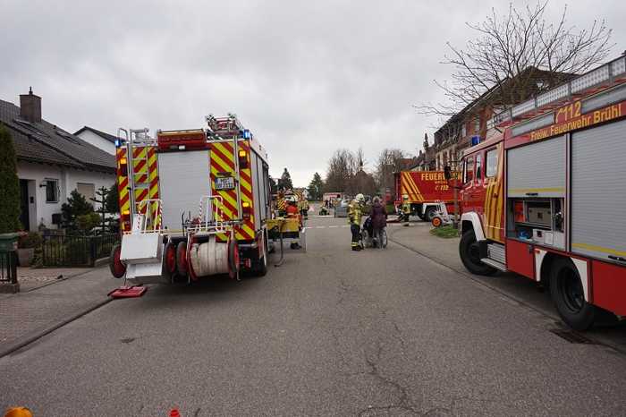 Einsatz in Brühl wegen Saunabrand