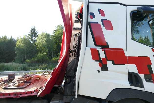 Der Fahrer hatte großes Glück