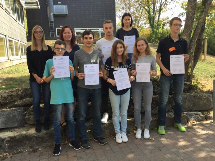 Die neuen Medienagenten des Eckenberg-Gymnasiums Adelsheim