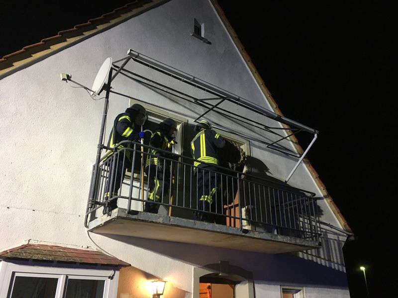 Sturmeinsatz (Foto: Presseteam der Feuerwehr VG Lambrecht)