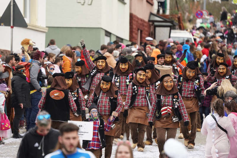 Ettlingen Schöllbronn Fasenachtsumzug 2020 (Foto: Holger Knecht)