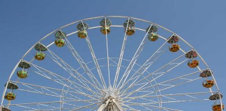 Das Riesenrad (Archivfoto: Büro für Tourismus Landau)