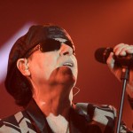 Frontmann Klaus Meine bei dem Konzert in Mannheim