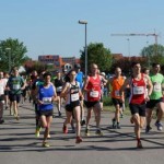 Start der 10km-Distanz um 09:15 Uhr