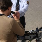 Alkoholtest Fahrrad Polizei