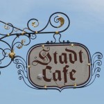 Schild Stadtcafe