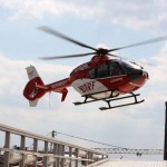 EC 135 im Landeanflug Quelle DRF Luftrettung Christoph 43