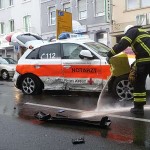 Feuerwehr Bad Kreuznach NEF Unfall Verkehrsunfall