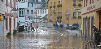 Großeinsatz in Stromberg (Foto: Kreisverwaltung Bad Kreuznach)