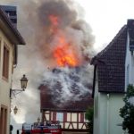 Neustadt Haardt Fachwerkhaus Brand Feuerwehr EinsatzFw