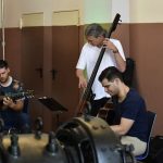 Das Gipsy Trio Koblenz umrahmte musikalisch den Abend. (Foto: Helmut Dell)