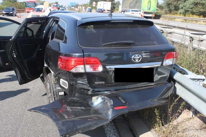 Unfallbeteiligtes Fahrzeug