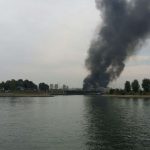 Brand auf dem BASF-Gelände im Landeshafen (Foto: Metropolnews)