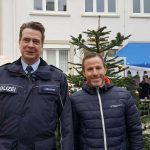 Thomas Lebkücher und Heiko Arnd, Initiiator des 1. Weihnachtsmarkts (r.) (Foto: www.kggp.de)