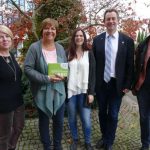 v.l.: Sylvia Weber, Birgit Siefert, Susanne Gebauer, Christian Schönung, Katharina Naegele (Foto: Stadt Lorsch)