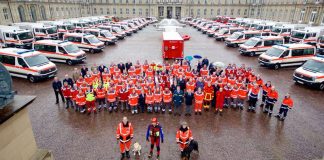 Im Katastrophenschutz des Landes mitwirkende Helferinnen und Helfer (Foto: Land Baden-Württemberg)