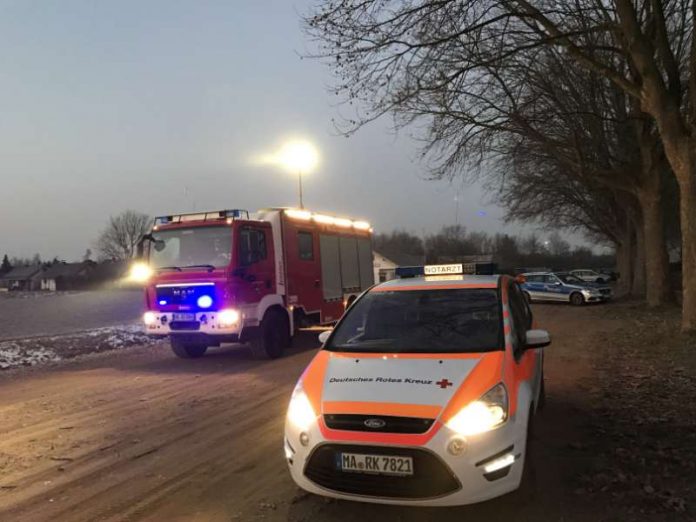 Foto von der Einsatzstelle (Foto: Ralf Mittelbach)