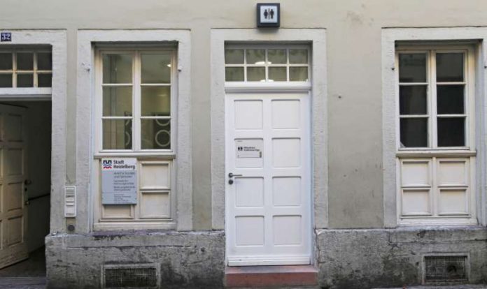 Öffentliche Toilette in der Unteren Straße 32 (Foto: Stadt Heidelberg)