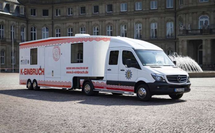 Das neue Informationsfahrzeug des Landeskriminalamtes Baden-Württemberg (Foto: Polizei BW)