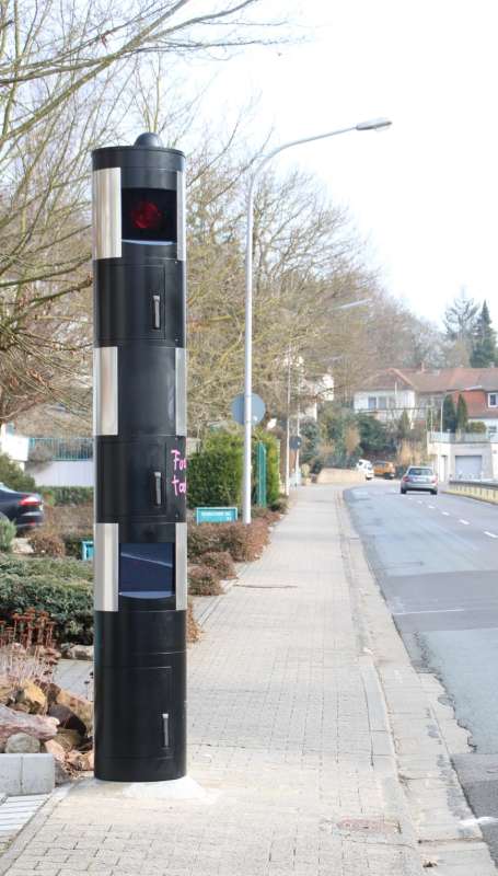 Der Blitzer im RaibTal (Foto: Stadtverwaltung)