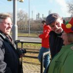 Udo Scheuermann Hans Klanig und Gabi Albrecht. (Foto: Kurt Müller)