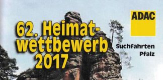 Titelseite des Teilnehmerheftes „62. Heimatwettbewerb 2017“ (Foto: ADAC Pfalz)