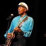 Chuck Berry  in der SAP Arena Mannheim am 22.11.2008 (Foto: Helmut Dell)