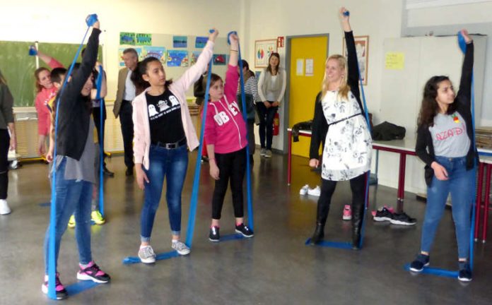 3. Gesundheitstag an der Alfred-Delp-Schule in Lampertheim. (Foto: Kreis Bergstraße)