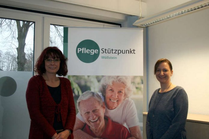 Sonja Hill (r.) und Sabine Theis vom Pflegestützpunkt Wörrstadt-Wöllstein (Foto: Kreisverwaltung Alzey-Worms / Andrea Maurer)