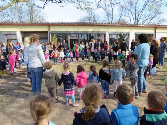 Mit der neuen Bewegungsbaustelle wird für die Kita ein Traum wahr. (Foto: Stadtverwaltung Neustadt an der Weinstraße)