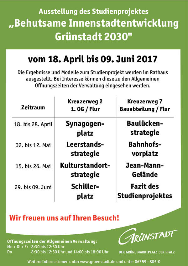 Ankündigungsplakat zur Ausstellung