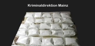 30 Kilogramm Amfetamin, verpackt in 30 Tüten