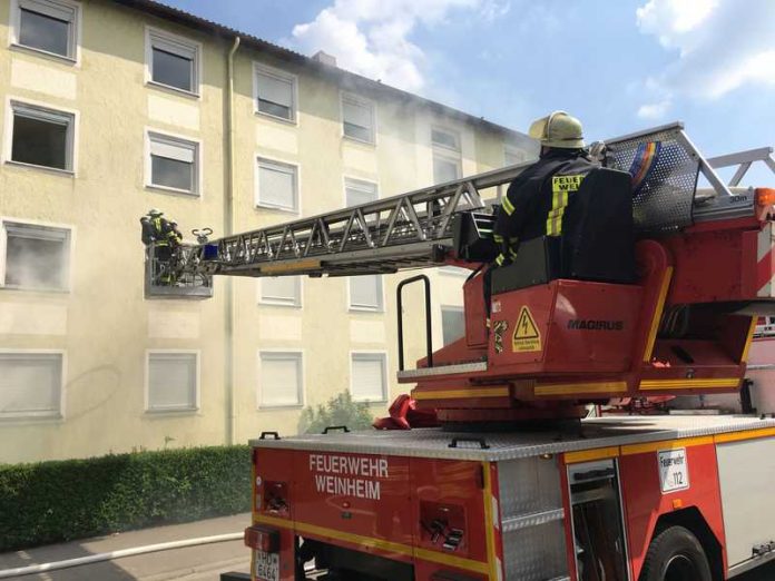 Große Aufregung in der Händelstraße in der Nordweststadt