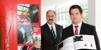 Patrick roth, r v.l.: Die Stiftungsberater Ralf Guckenbiehl und Patrick Roth (Foto: Kreissparkasse Kaiserslautern)