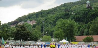 Ein gelungenes Spiel und ein tolles Rahmenprogramm sorgten für gute Stimmung im Stadion. (Foto: Stadtverwaltung Neustadt)