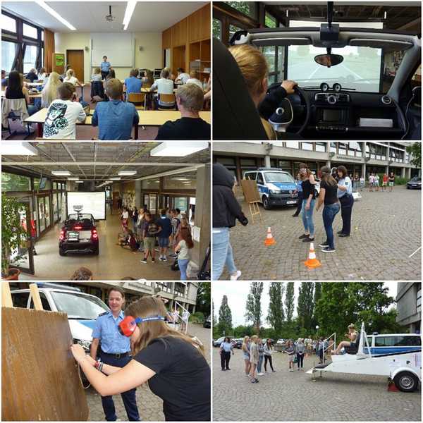 Hohes Interesses beim Verkehrssicherheitstag im Kurfürst-Ruprecht-Gymnasium