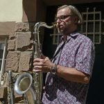 Der Saxophonist Christl Marley (Foto: Helmut Dell)