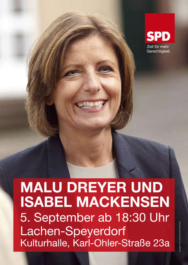 Malu Dreyer in Neustadt