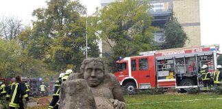 Geübt wurde im Westpfalzklinikum in Kirchheimbolanden (Foto: Helmut Dell)