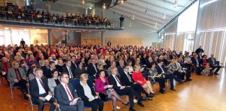 Gäste beim Neujahrsempfang (Foto: Gerd Deffner)