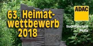 Titelseite des Teilnehmerheftes „63. Heimatwettbewerb 2018“