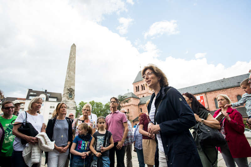 Führung in Worms (Foto: Bernward Bertram)