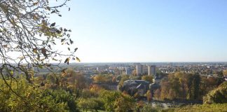 Blick vom Eckweg auf Heppenheim (Foto: Karlheinz Mulzer)